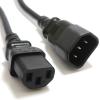купить кабель электропитания IEC60320-С13 - IEC60320-С14, 1.8м, черный
