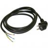 купить кабель электропитания CEE7/7(Schuko) - 3*провода(с открытым концом), 3.0м, черный