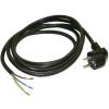 купить кабель электропитания CEE7/7(Schuko) - 3*провода(с открытым концом), 1.8м, черный