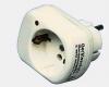 купить розетка электрическая на кабель белая с защитой от перегрузки/бросков напряжения