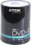 купить TDK DVD+R 4.7 GB 16x CakeBox 100