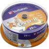 купить Verbatim DVD-R 4.7 GB 16x CakeBox 25 Ink Print
