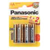 купить Panasonic Alkaline Power LR6 bl6 4+2