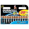 купить Duracell Turbo Max LR6 с индикатором заряда bl12