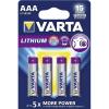 купить Varta Professional Lithium FR03 bl4