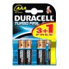 купить Duracell Turbo Max LR03 с индикатором заряда bl4